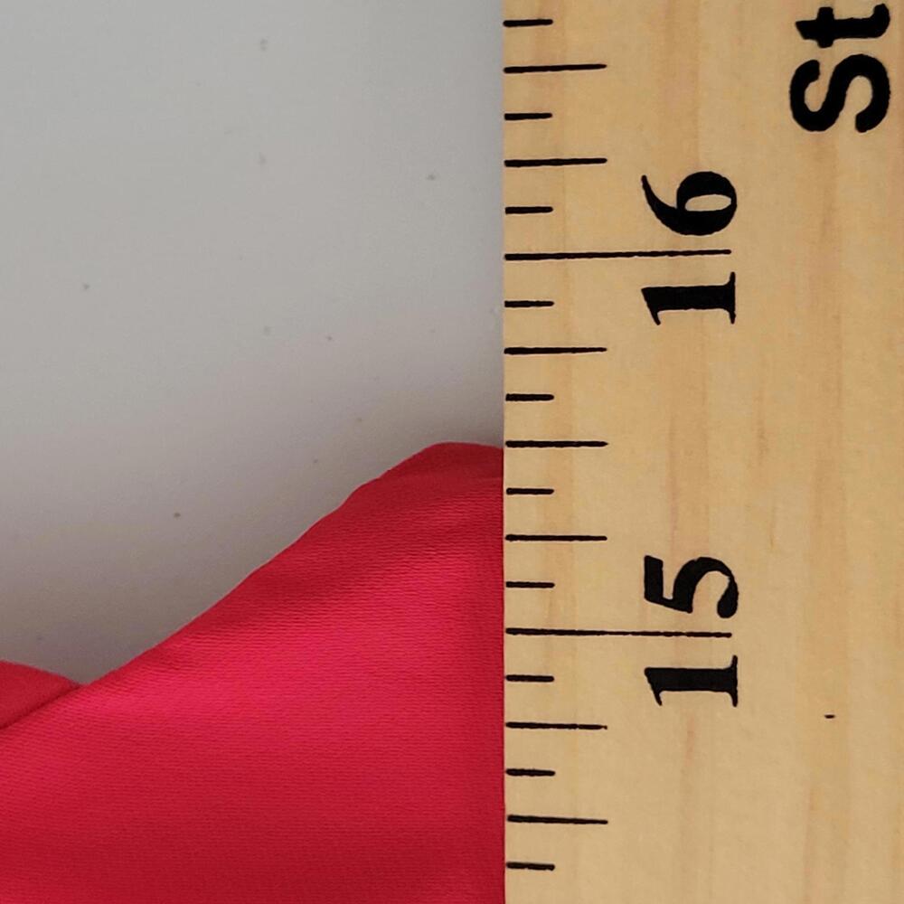 Maison Jules Red V Neck Lined Dress Women Size XS - Picture 3 of 9